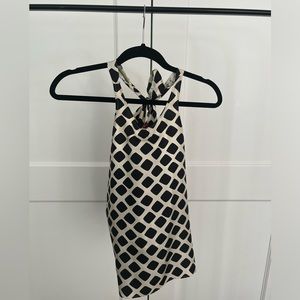 La Prestic Ouiston, silk halter top, NWT! Size 3 in Paris sizing